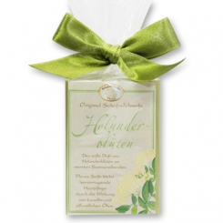Sheep milk soap square 100g classic in cellophane, Elderflower 