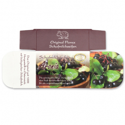 Paper box MC for sheep milk soap square 100g, Chokeberry 