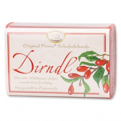 Sheep milk soap square 100g classic, Cornel cherry 