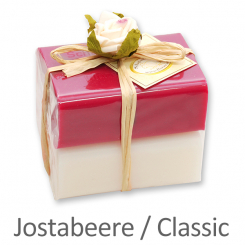 Schafmilchseife eckig 100g 2er verpackt, Classic/Jostabeere 