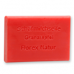 Sheep milk piece of soap 35g, Pomegranate 