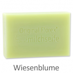 Schafmilchseife eckig 150g, Wiesenblume 