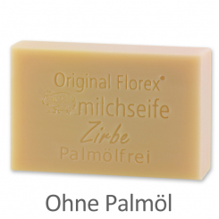 Sheep milk soap square without palm oil 150g, Swiss pine 
