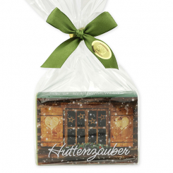 Sheep milk soap 150g in a cellophane "Hüttenzauber", Verbena 
