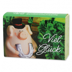 Sheep milk soap 150g "Viel Glück", Verbena 