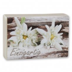 Sheep milk soap 150g "Einzigartig", Edelweiss 