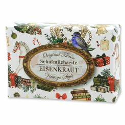 Sheep milk soap 150g "Vintage motif 229", Verbena 