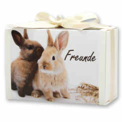 Sheep milk soap 150g in a box "Freunde", Quince 