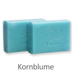 Sheep milk soap "Wiener Gästeseife" 25g, Cornflower 