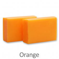 Sheep milk soap "Wiener Gästeseife" 25g, WITHOUT a stamp, Orange 