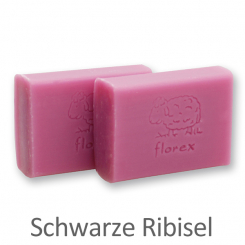 Schafmilchseife Wiener Gästeseife 25g, Schwarze Ribisel 