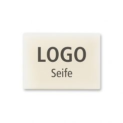 Schafmilchseife Wiener Gästeseife 25g, Individuelles Logo 