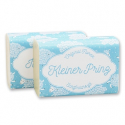 Sheep milk soap 100g without palm oil decorated with a sheep ribbon, Baby soap 