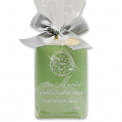 Sheep milk soap 100g "Motive Maria" in a cellophane bag, Incense 