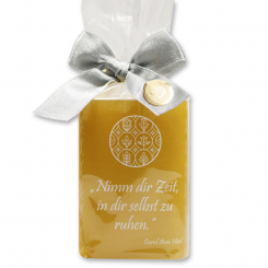 Sheep milk soap 100g "Motive Melchior" in a cellophane bag, Incense 