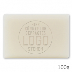 Sheep milk soap 100g, embossed 
