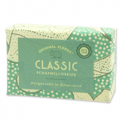 Schafmilchseife eckig 150g, "Handmade Paper" Classic 