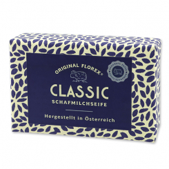 Schafmilchseife eckig 150g, "Handmade Paper" Classic 