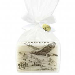 Schafmilchseife eckig 150g in Cello "Höhenflug", Edelweiß 