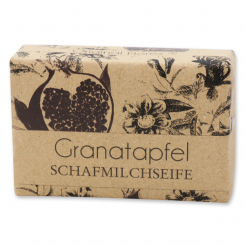 Sheep milk soap 150g "blühendes Erwachen", Pomegranate 