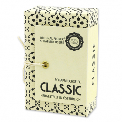 Schafmilchseife eckig 150g "Handmade Paper - Special Edition", Classic 
