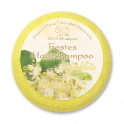 Festes Haarshampoo mit Schafmilch 58g in Folie, Lindenblüte 