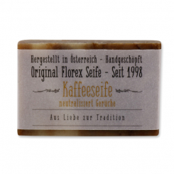 Spezialseife handgeschöpft 100g "Aus Liebe zur Tradition", Kaffee 