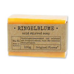 Handgeschöpfte Seife 100g in Cello "Pure Soaps", Ringelblume 