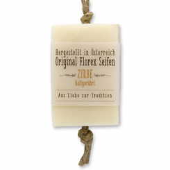 Cold-stirred soap 90g hanging, with transparent paper, Swiss pine 