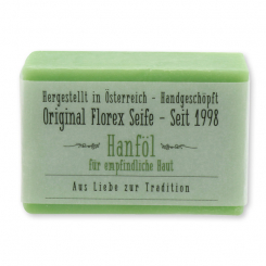 Spezialseife handgeschöpft 100g "Aus Liebe zur Tradition", Hanföl 