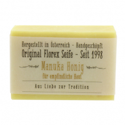 Spezialseife handgeschöpft 100g "Aus Liebe zur Tradition", Manuka Honig 