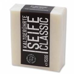 Kaltgerührte 150g "Black Edition" weiß verpackt, Classic 