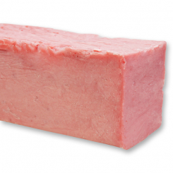 Handcrafted sheep milk soap block about 2kg, Strawberry 