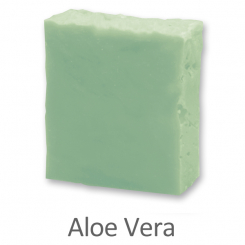 Handgeschöpfte Schafmilchseife 150g, Aloe Vera 