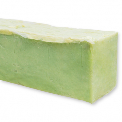 Handcrafted sheep milk soap block about 2kg, Green tea 