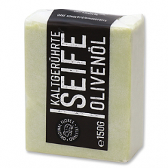 Kaltgerührte 150g "Black Edition" weiß verpackt, Olivenöl 