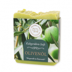 Sheep milk cold stirred soap 150g  "Golden Moments", Olive oil 