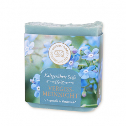 Sheep milk cold stirred soap 150g  "Golden Moments", Forget-me-not 