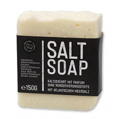 Special handcrafted soap 150g "Black Edition", Salt soap classic 