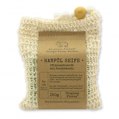 Special handcrafted soap 150g packed in a soap holder "Pure Soaps", Hemp oil 