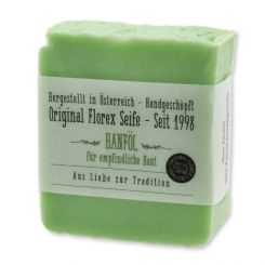 Spezialseife handgeschöpft 150g "Aus Liebe zur Tradition", Hanföl 