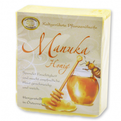 Spezialseife handgeschöpft 150g klassisch verpackt, Manuka Honig 