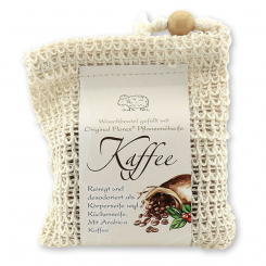 Special handcrafted soap 150g classic packed in a soap holder, Coffee 