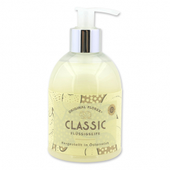 Liquid sheep milk soap 250ml in a dispenser, "Handmade Paper" Classic 