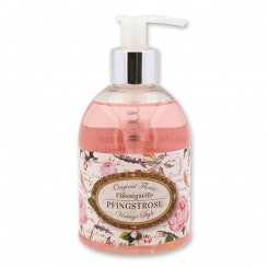 Flüssigseife mit Schafmilch 250ml im Spender "Vintage-Motiv 142", Pfingstrose 