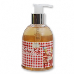 Liquid sheep milk soap 250ml in a dispenser modern, Kitchen Soap 