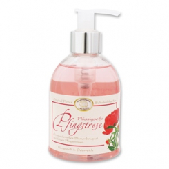 Liquid sheep milk soap 250ml in a dispenser classic, Peony 