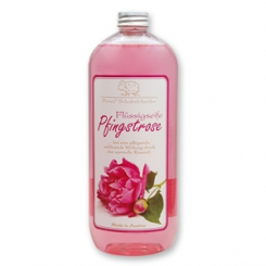 Liquid sheep milk soap refill 1L in the bottle, Peony 