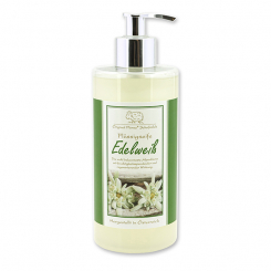 Liquid sheep milk soap 400ml in a dispenser, Edelweiss 