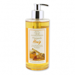 Liquid sheep milk soap 400ml in a dispenser, Honey 